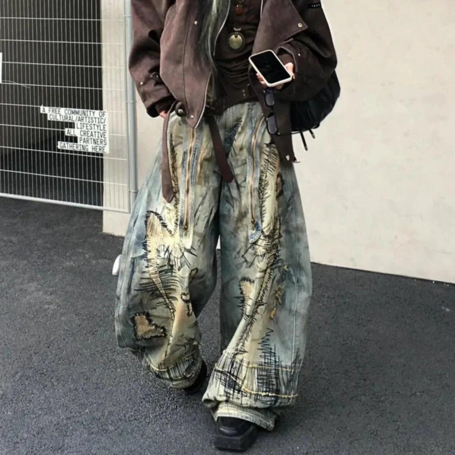 Ornamented Gothic Ruin Trouser