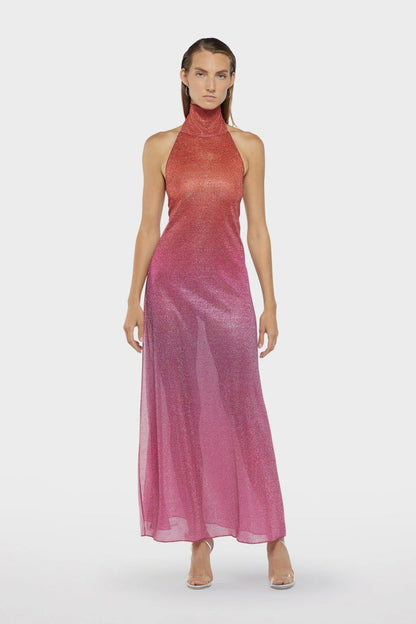 Oséree Orange Lumière  Maxi Dress