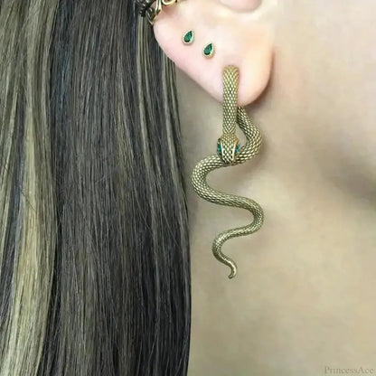 Overstated Serpent Unpredictable Dangling Earring