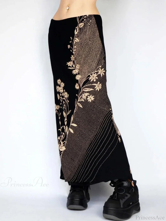 Patchwork Lace Skirt