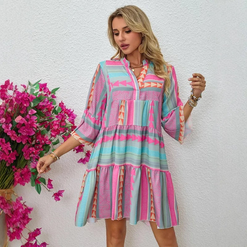 Livia | Patchwork Dress