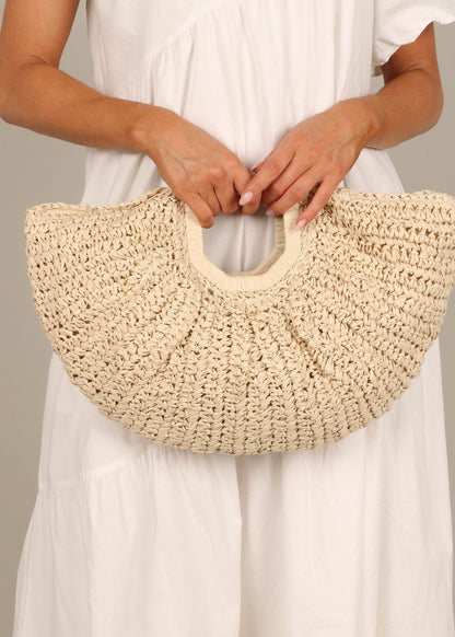 Luna-Natural-Straw Bag
