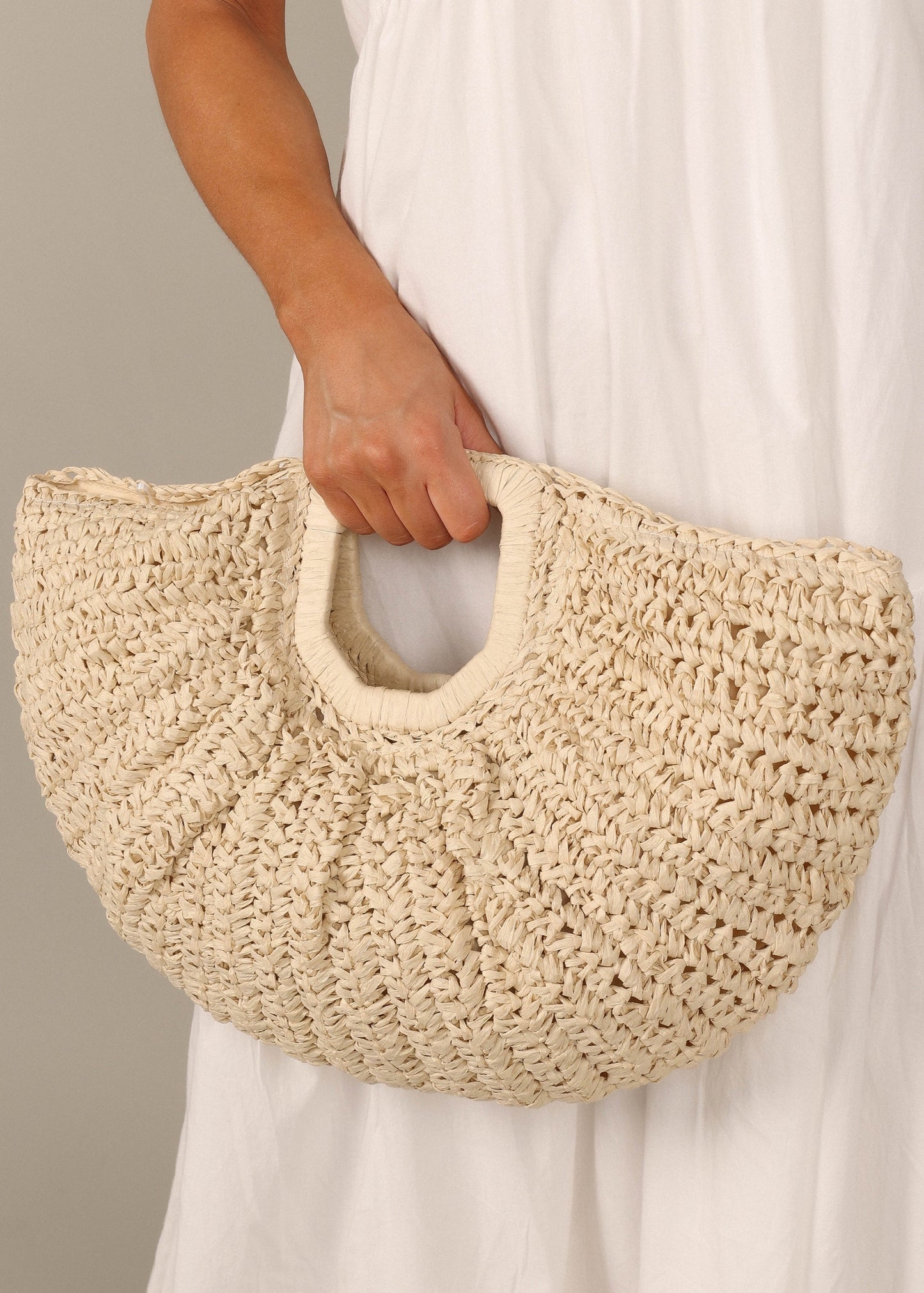 Luna-Natural-Straw Bag