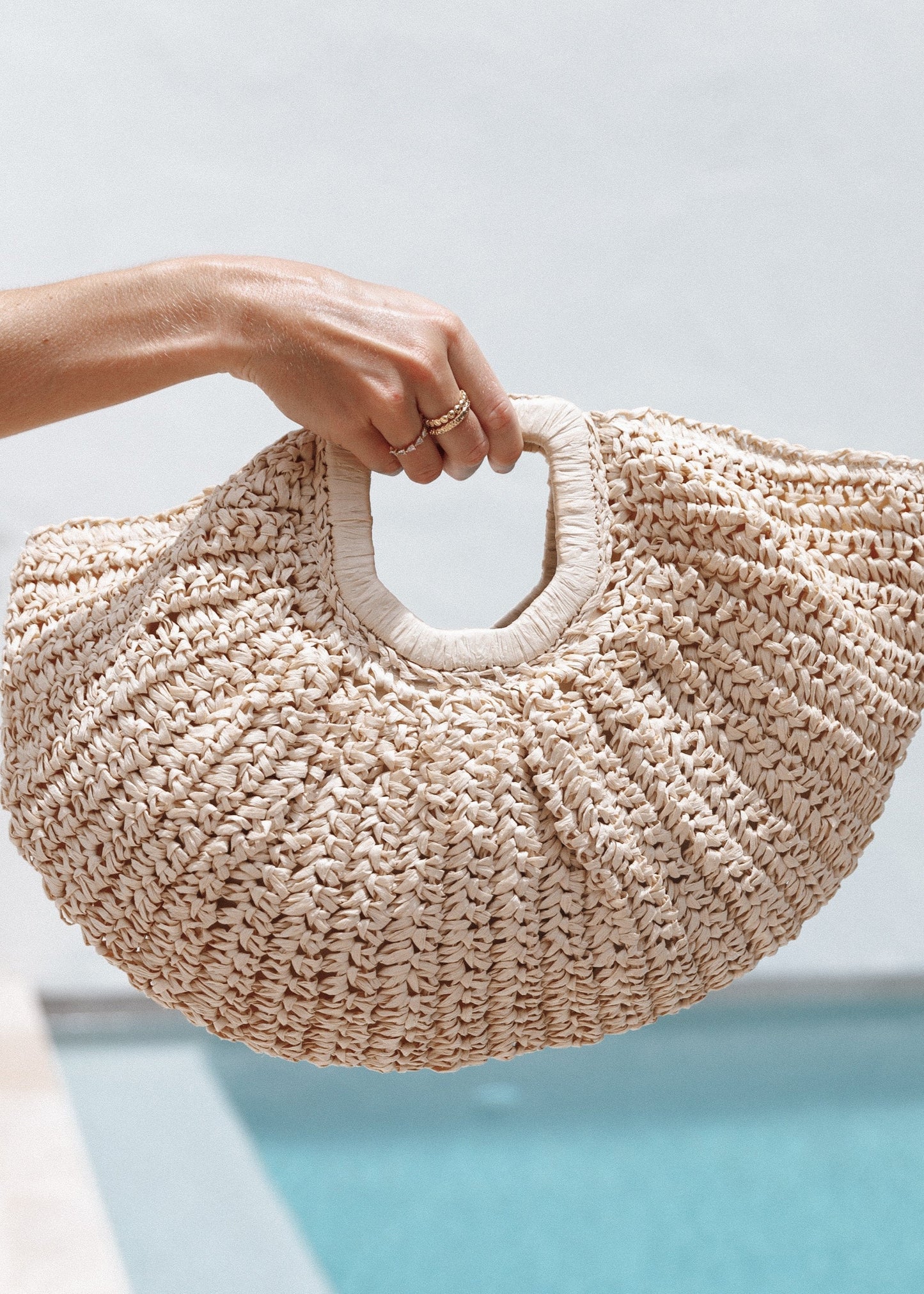 Luna-Natural-Straw Bag