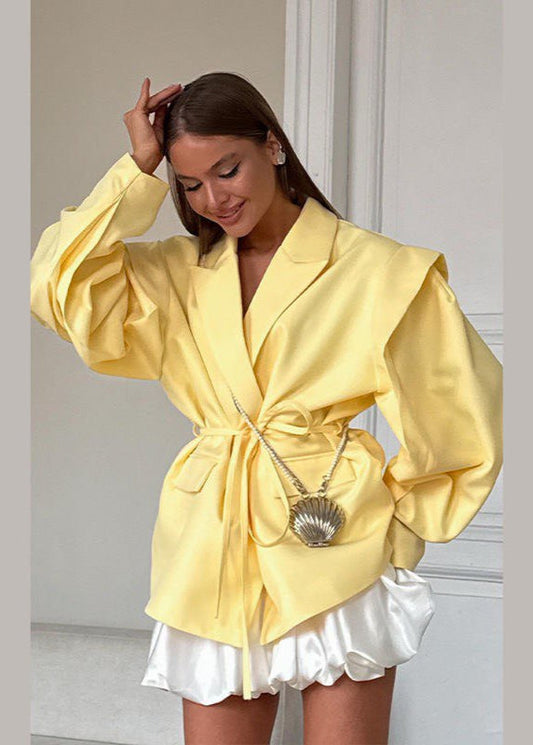 Sunlight Tailored Belted Blazer