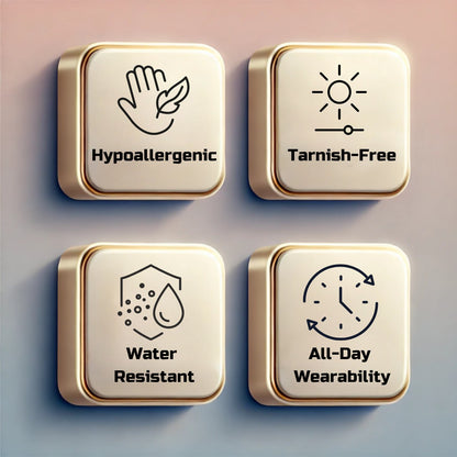 Amora Heart Lock Earrings