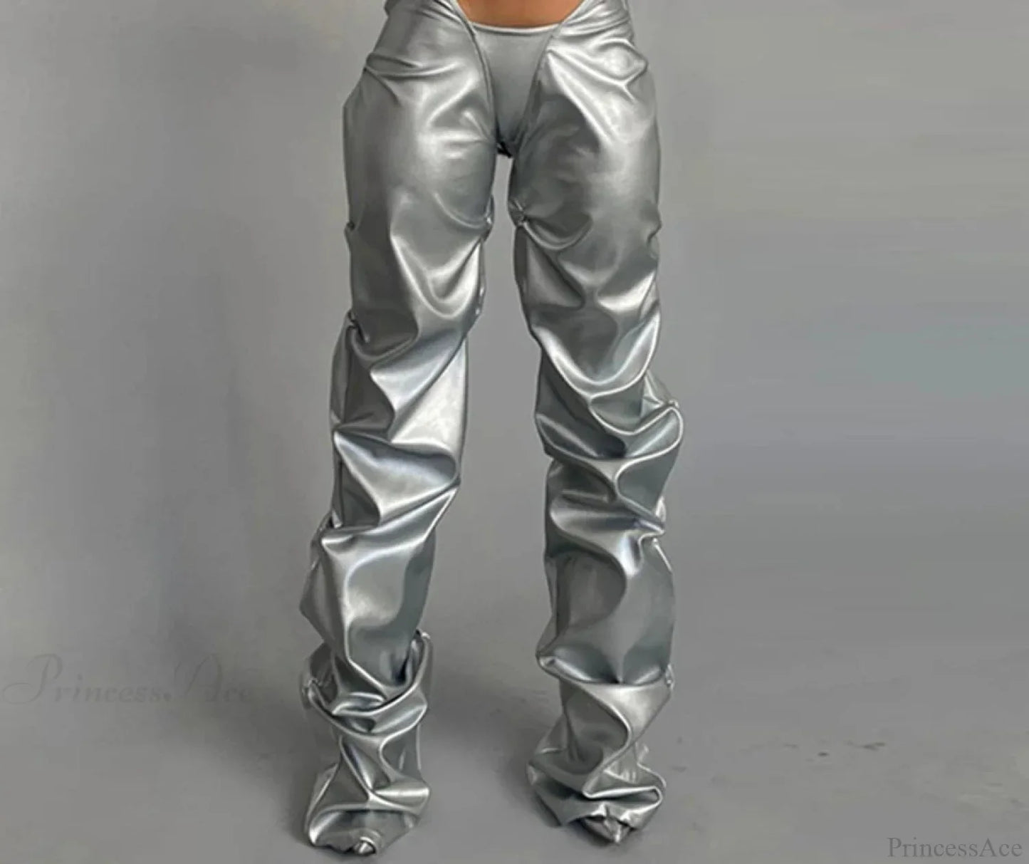 Pleated Gothic Loose Waist Trouser