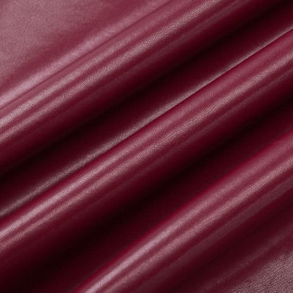 Slit zip-up PU leather pleated tube midi dress