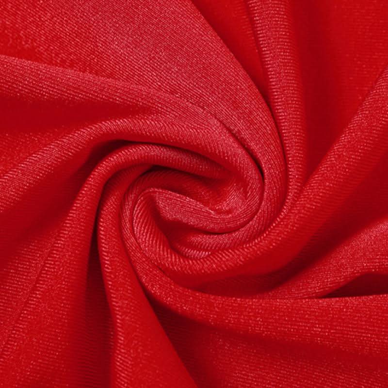 Ruched high slit cowl neck backless maxi dress