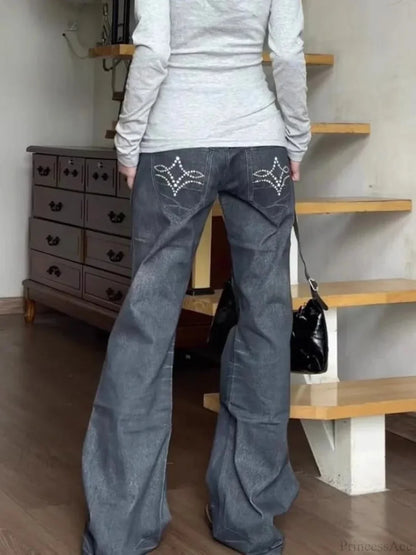 Precious Stone Medieval Slim Flare Pant