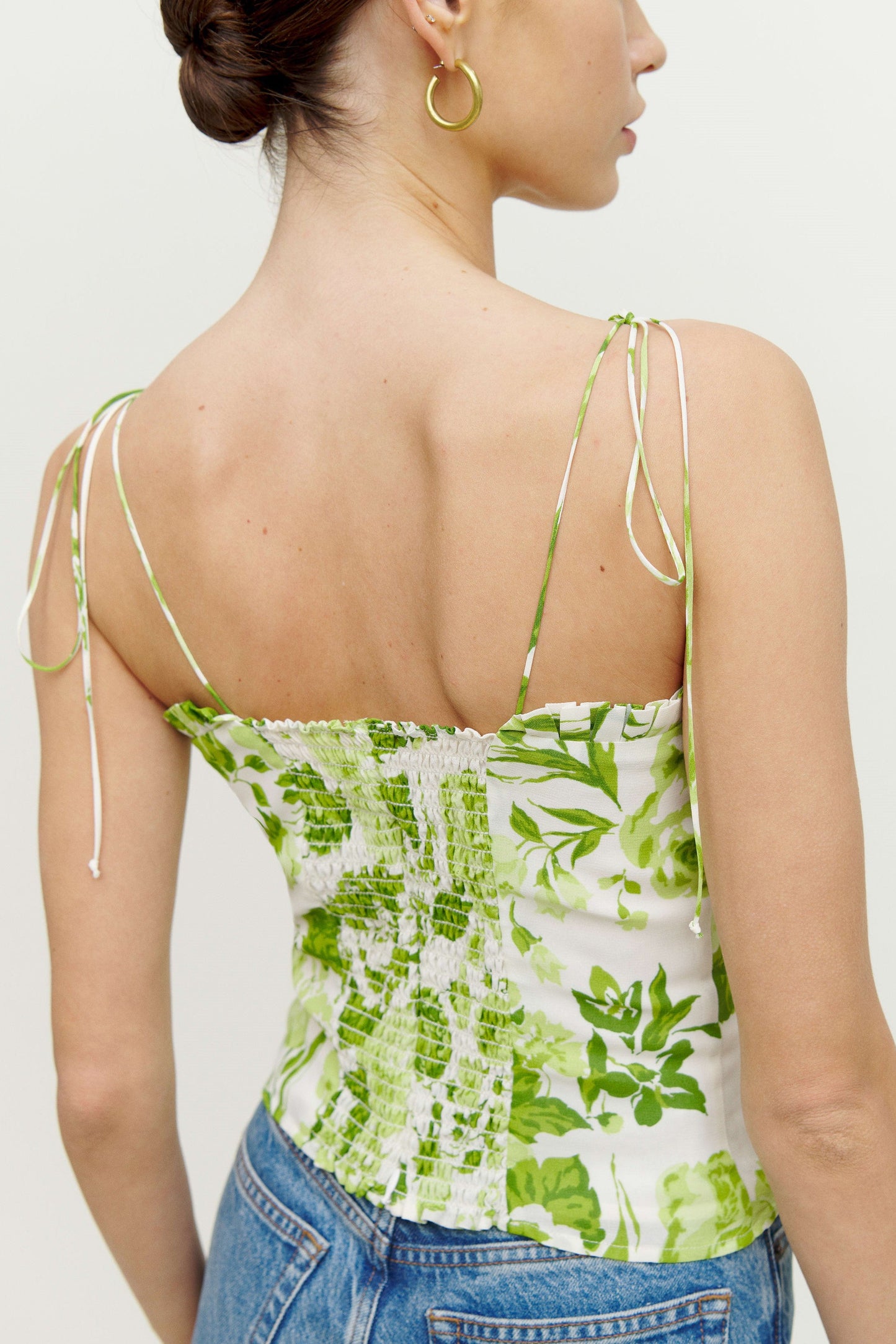 Floral Printed Sleeveless Top