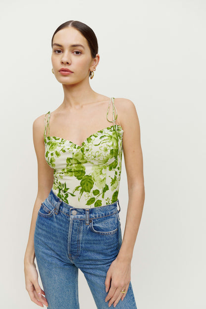 Floral Printed Sleeveless Top