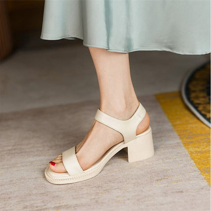 Heidi Leather Sandals