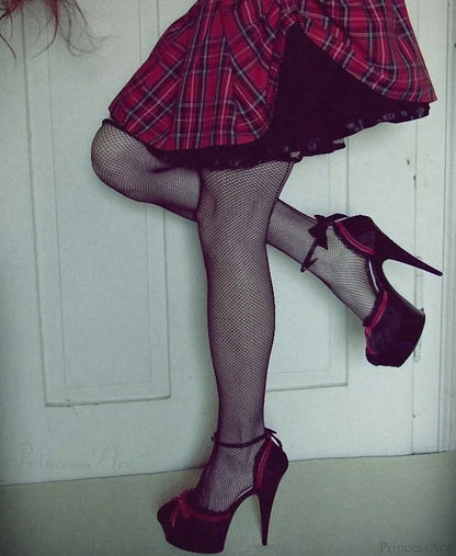 Raised Bridal Gothic Tall Heel