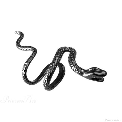 Rebel Dark Serpent False Cartilage Clip Earring