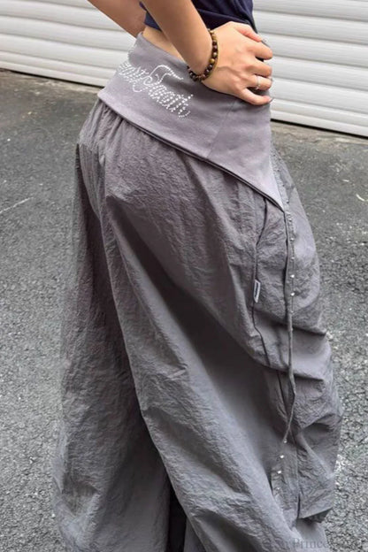 Retro Jazz Dance Loose Fit Cargo Pant