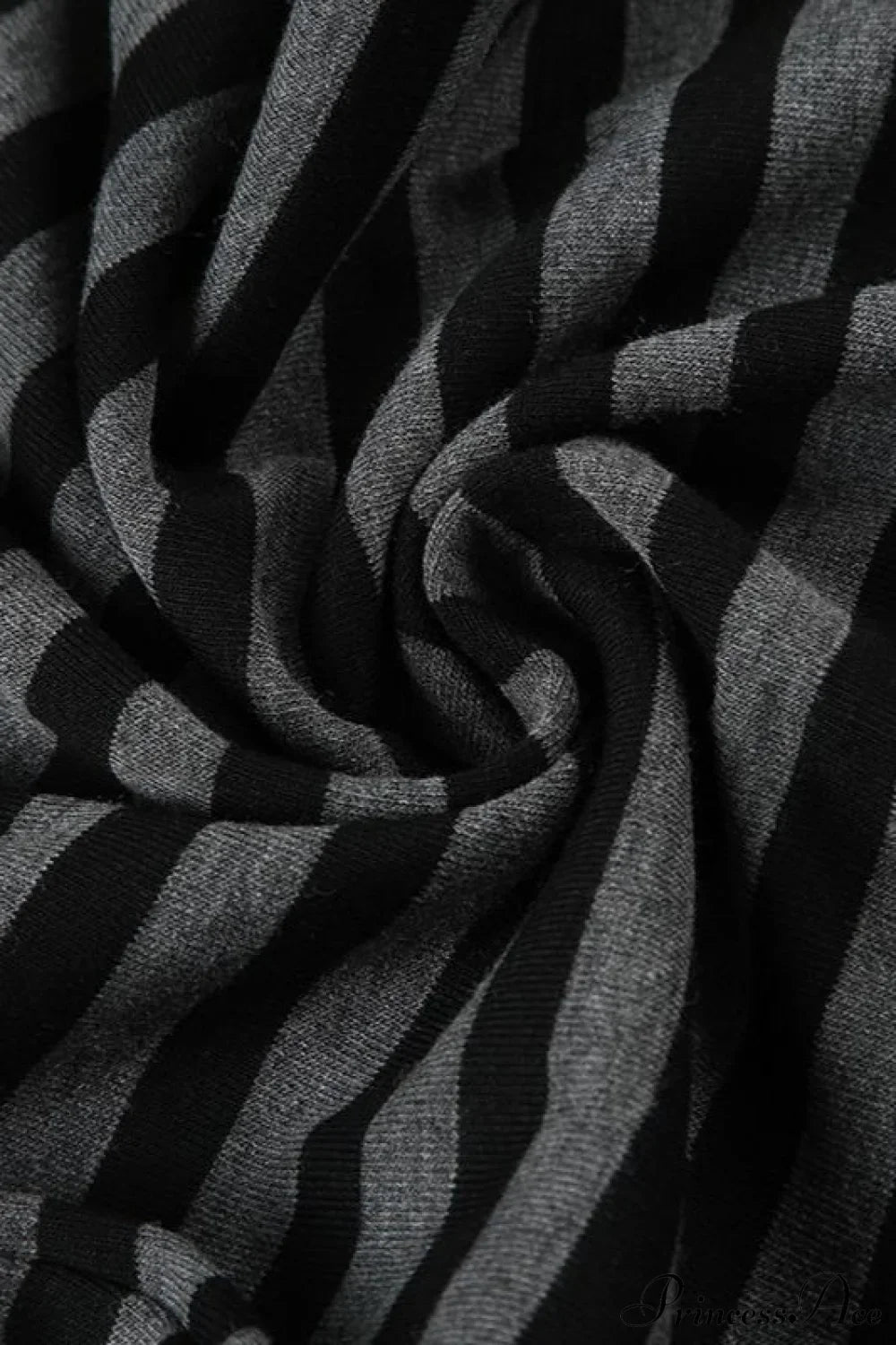 Retro Striped Bootcut Knit Pants