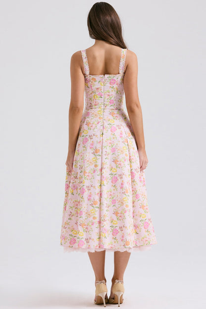 Floral - Spaghetti Strap Floral Sweet & Sassy Dress