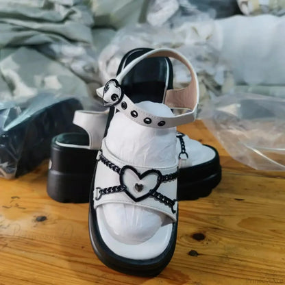 Rose Wedge Medieval Platform Sandal