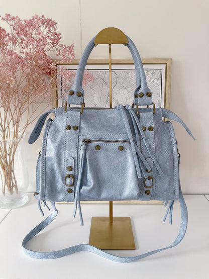 City Bag Powder Baby Blue