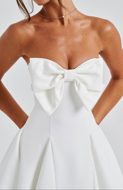María Camila Playsuit - Ivory