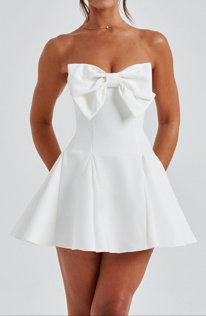 María Camila Playsuit - Ivory