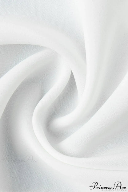 Ruffled Strapless Slit Bodycon Maxi Dress