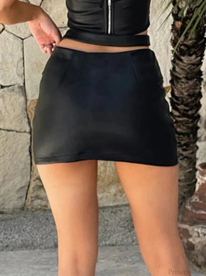 Safari Fashion Large Pocket Skirt