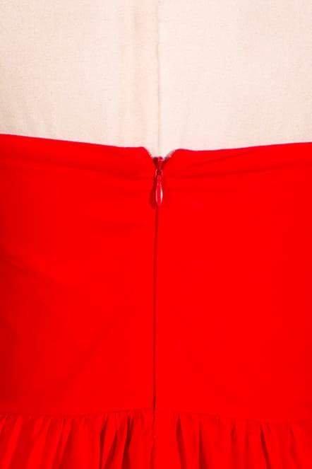 Sculpted Flower Strapless Maxi Dress