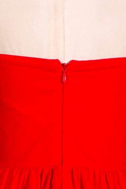 Sculpted Flower Strapless Maxi Dress