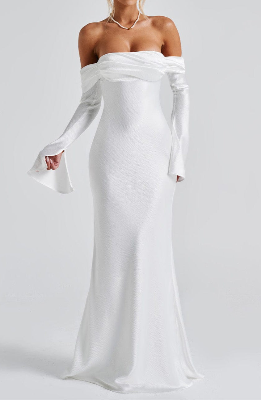 Alejandra Maxi Dress - Ivory
