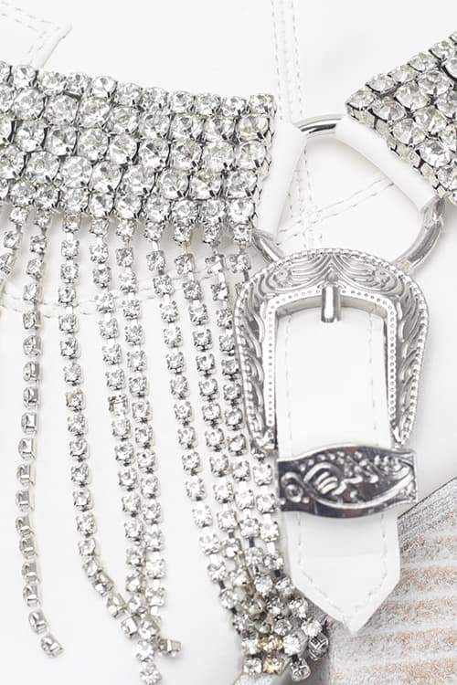 Serena Diamante Tassel Western Boots