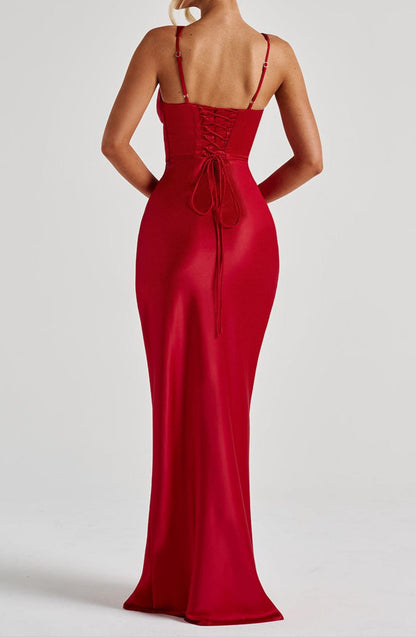Danna Maxi Dress - Red