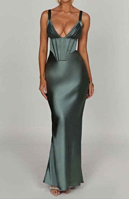 Vera Maxi Dress - Sage