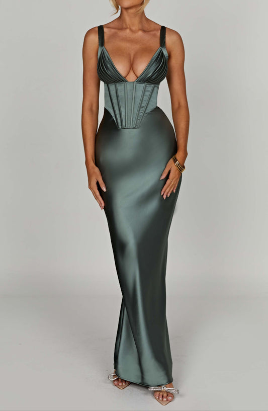 Vera Maxi Dress - Sage
