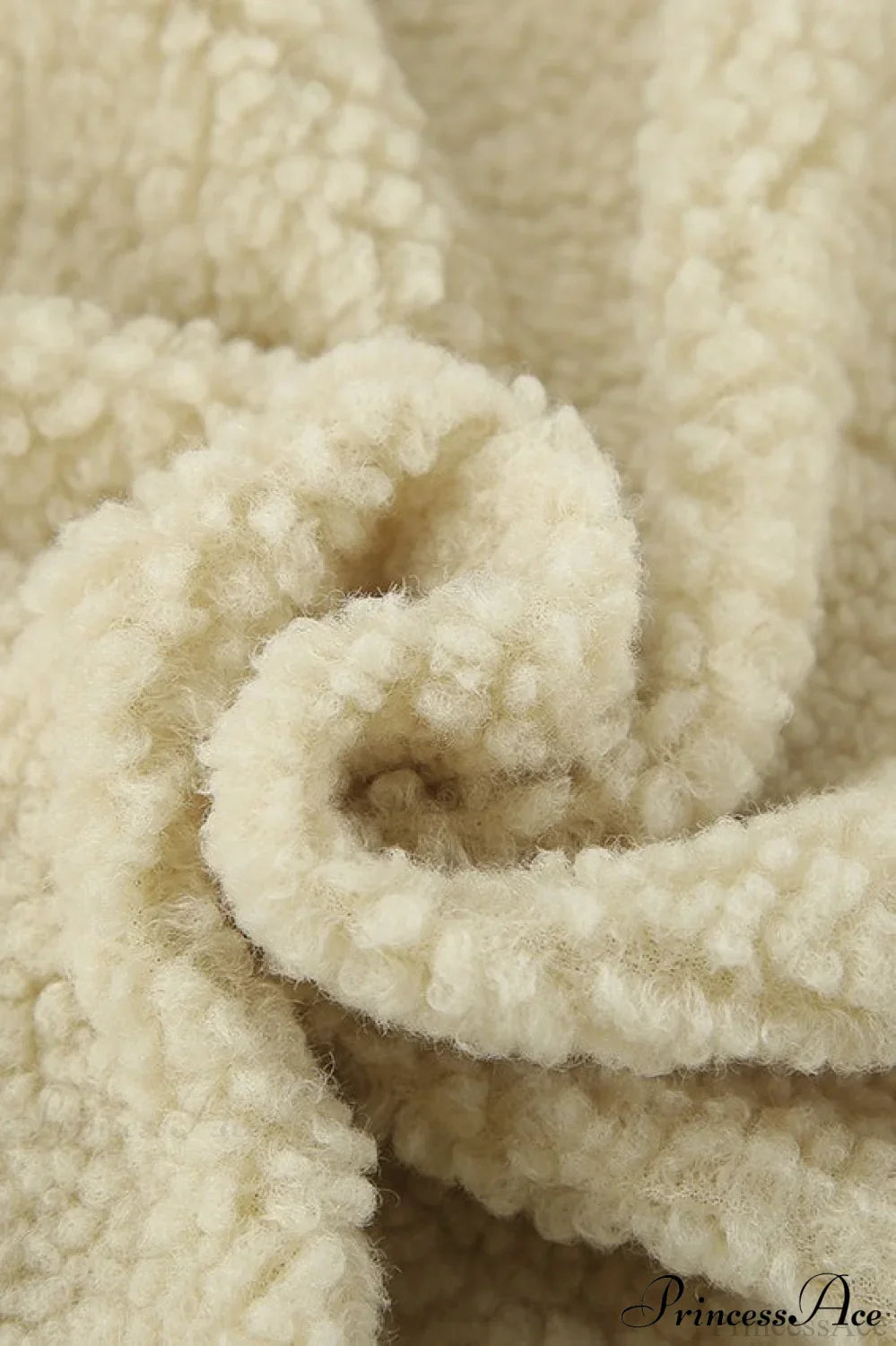 Short Stand Collar Sherpa Jacket