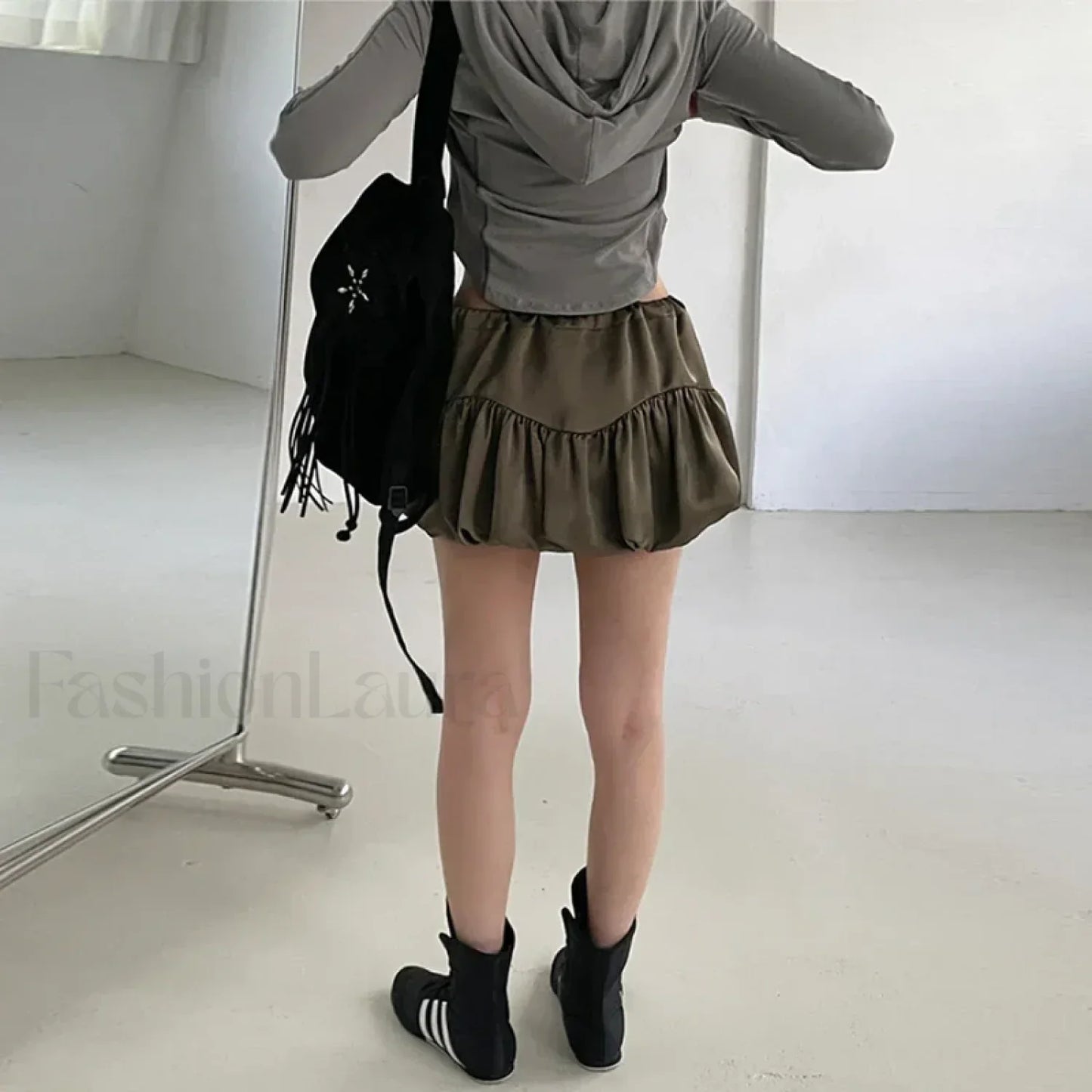 Silk Patchwork Japanese Tutu Skirt