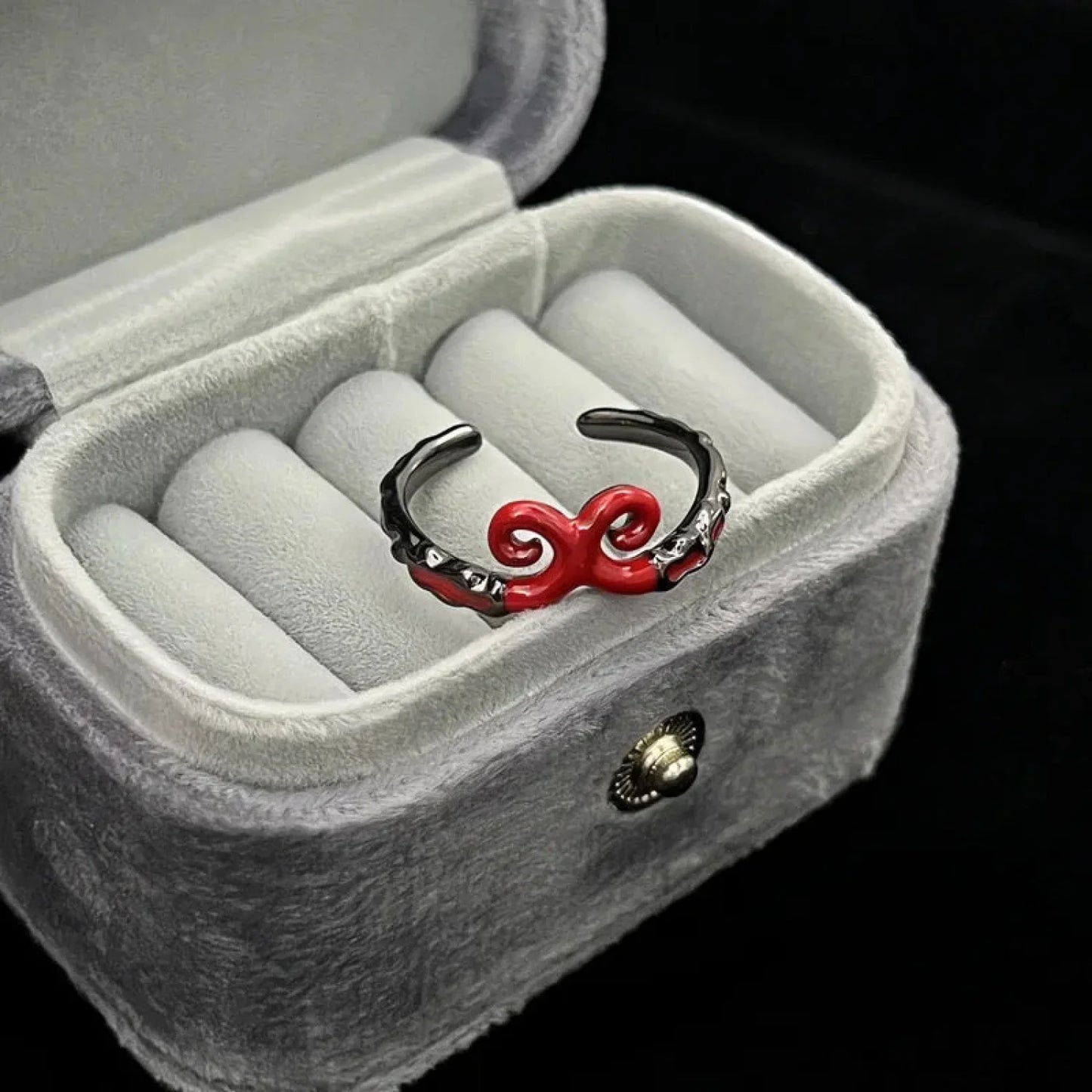 Simple Gothic Inebriated Spirit Ring