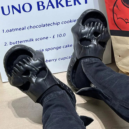 Skull Gothic Elevated Sandal