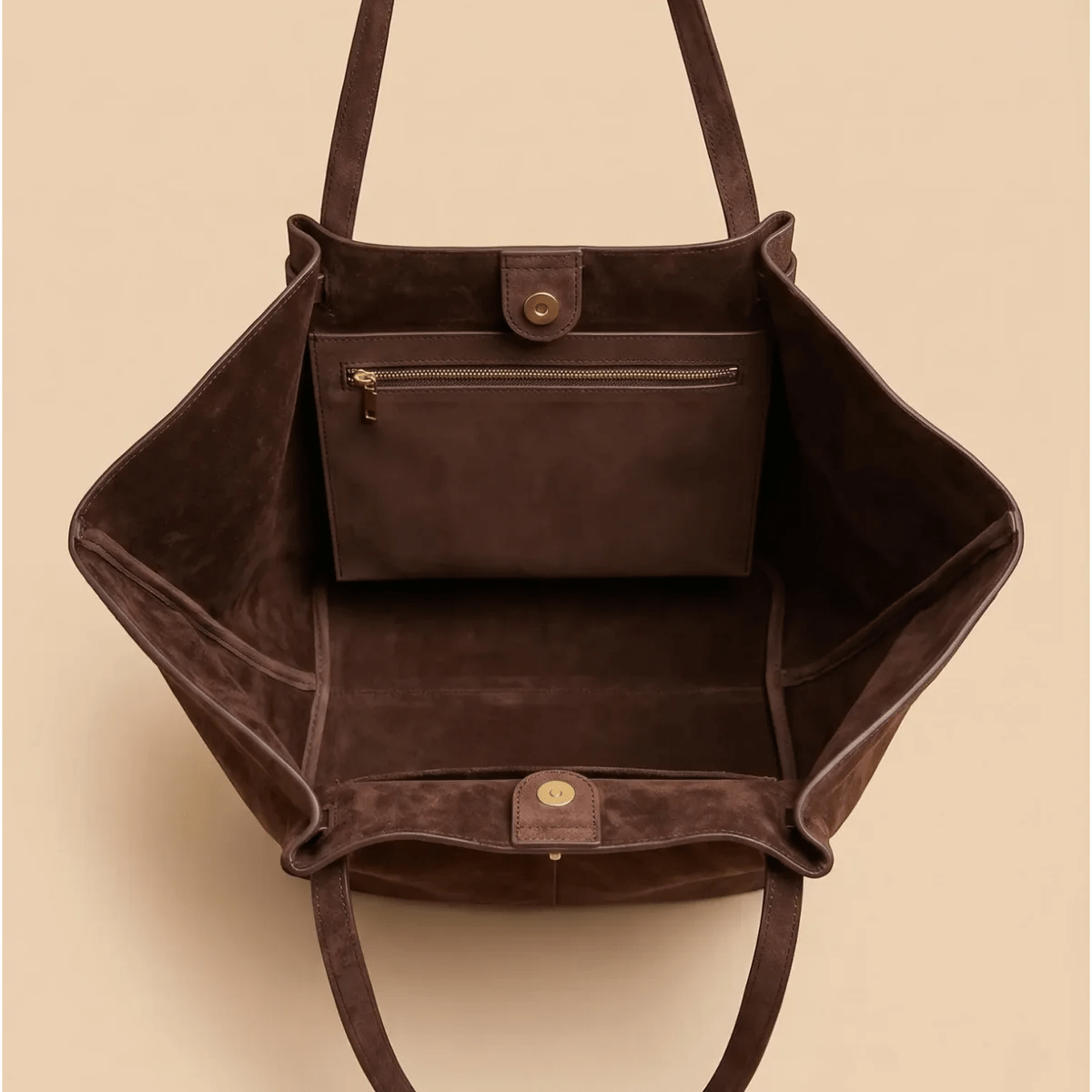 Dina Suede Tote Bag