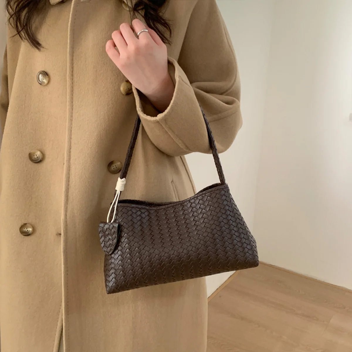 Jasmin Woven Shoulder Bag
