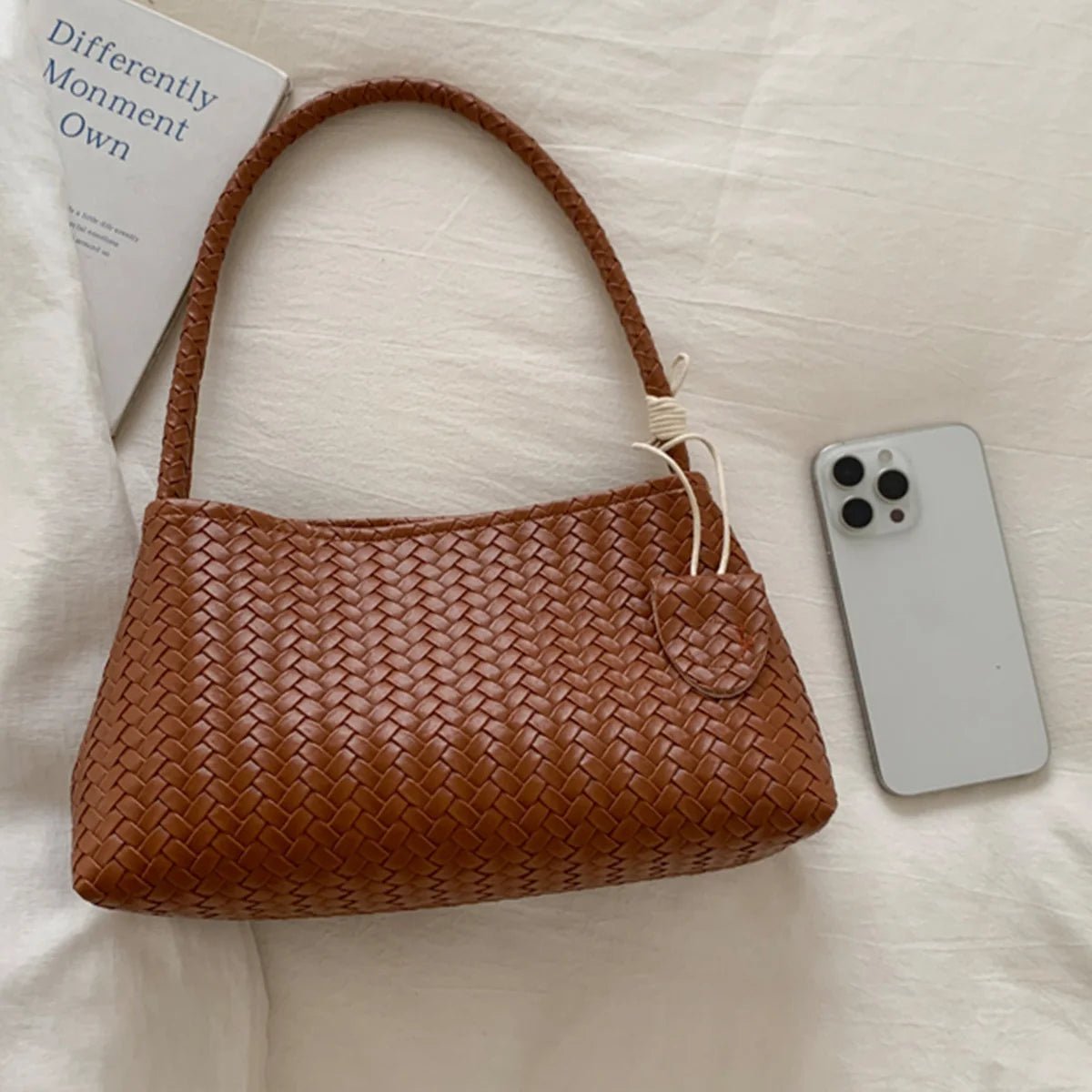 Jasmin Woven Shoulder Bag