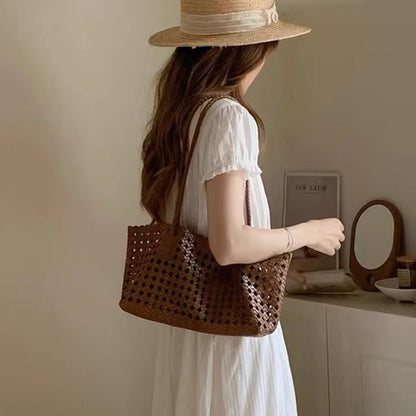 Sophia Woven Shoulder Bag