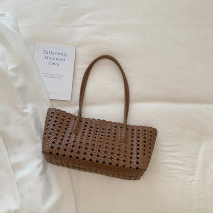 Sophia Woven Shoulder Bag