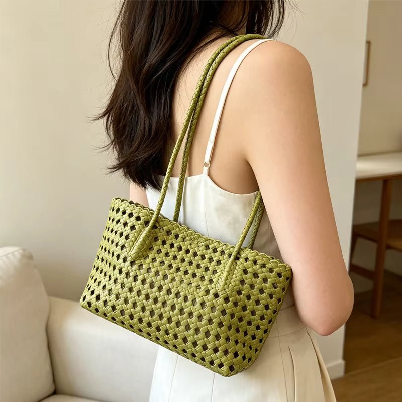 Sophia Woven Shoulder Bag