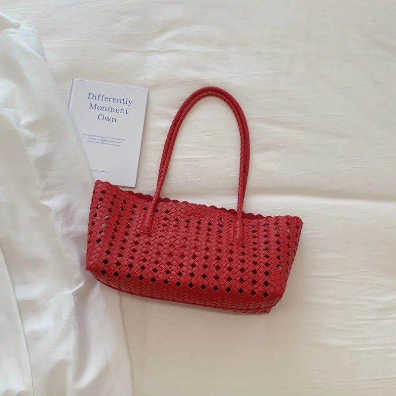 Sophia Woven Shoulder Bag