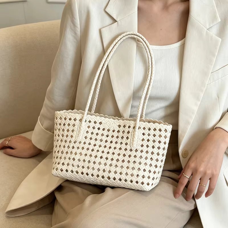 Sophia Woven Shoulder Bag