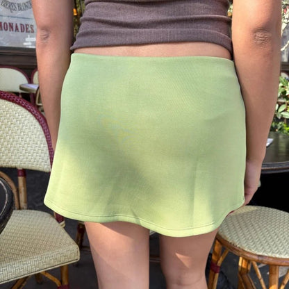 Carmen Low-Waist Bodycon Mini Skort