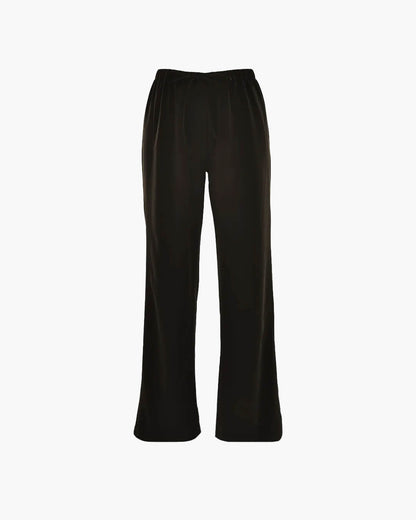Norma High Waist Satin Wide Leg Trousers