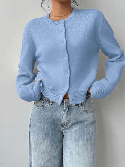 Emilia Button Front Knit Cardigan